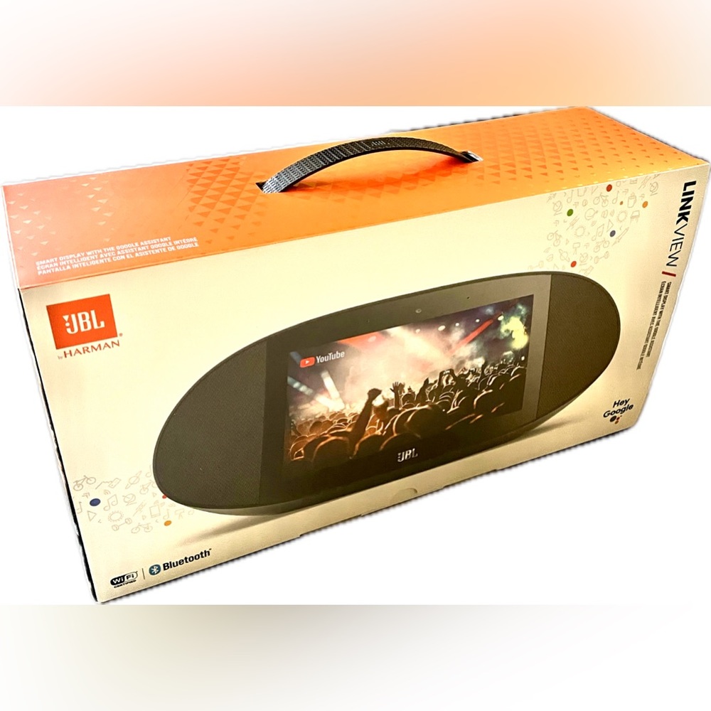 JBL LINKVIEW voice activated wireless smart speaker with display!!